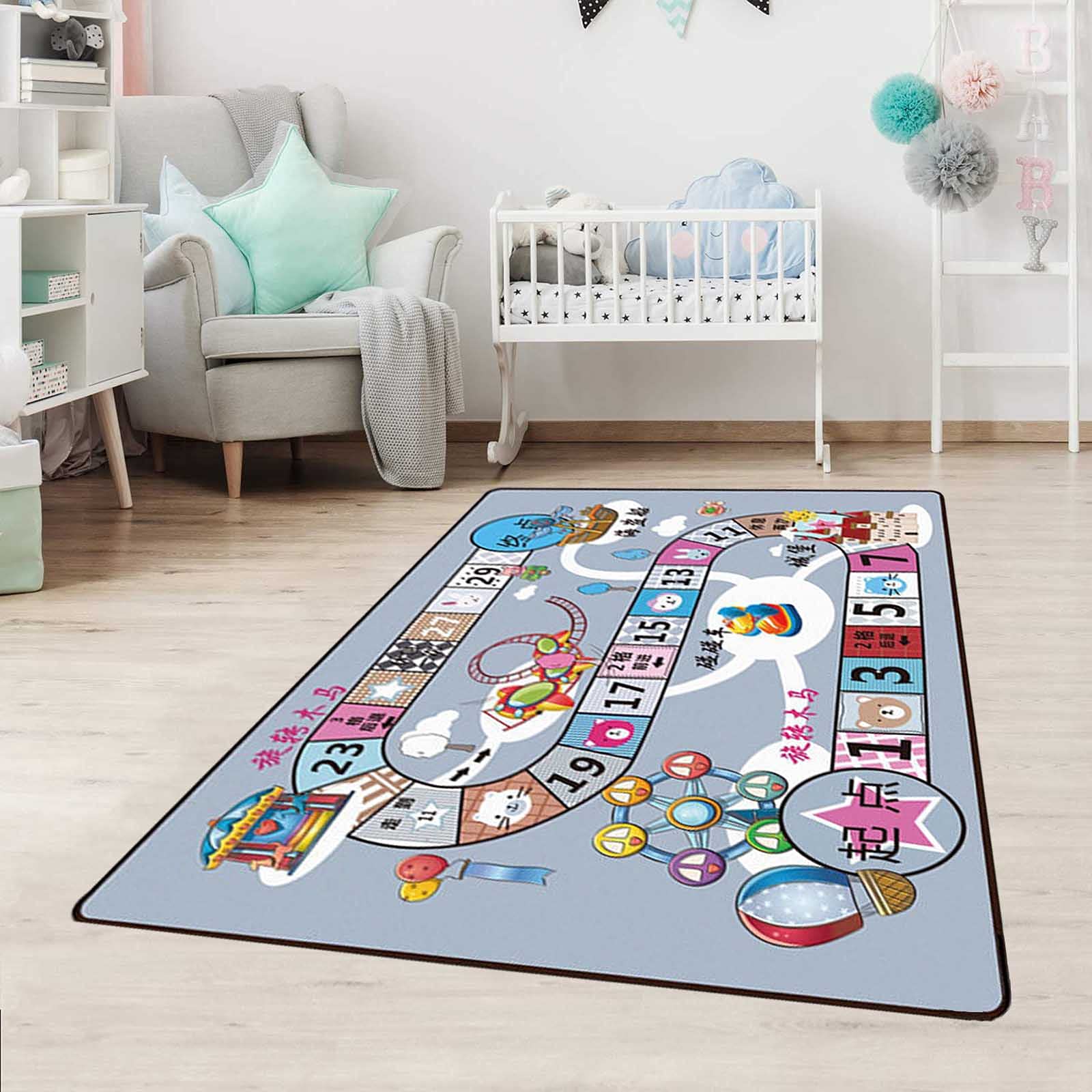 Amazon.com: XQKXHZ Baby Play Mat Numbers Graphics Playmat Nursery